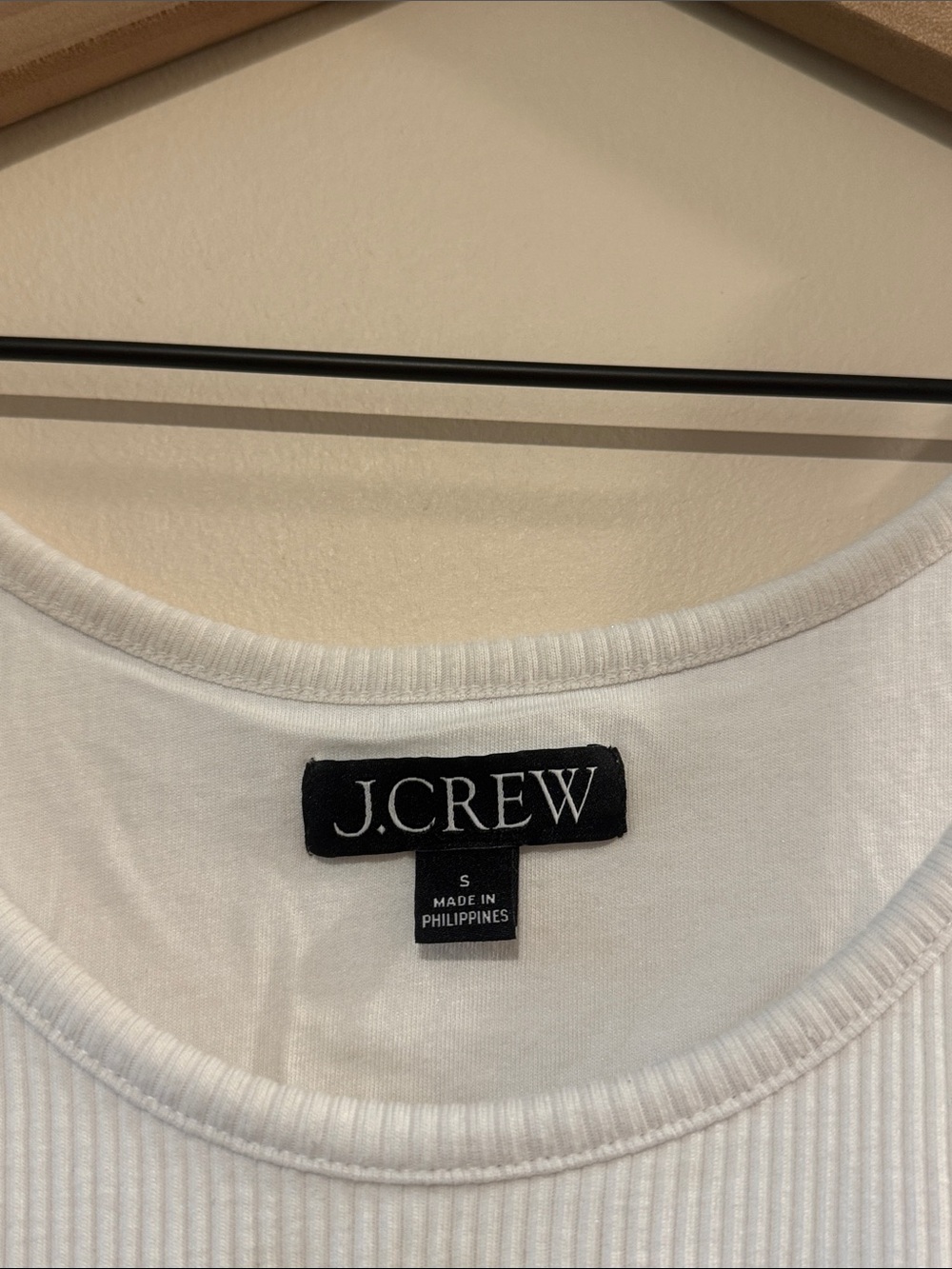 J. Crew Perfect Rib Scoopneck Tank Size S - Picture 2 of 6